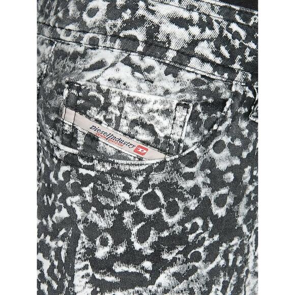 DIESEL Malphas Corduroy Skinny Pant Sz 28 Abstract Print - Picture 2 of 9